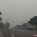 手机拍摄：今天雾霾下的洛阳城