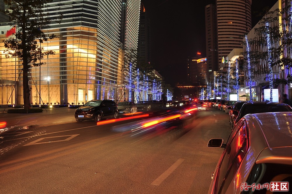 深圳行:夜街景