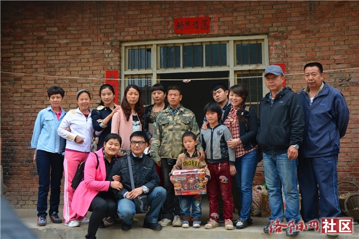 红色老区宜阳赵堡迎来爱心人士-公益慈善-洛阳社区