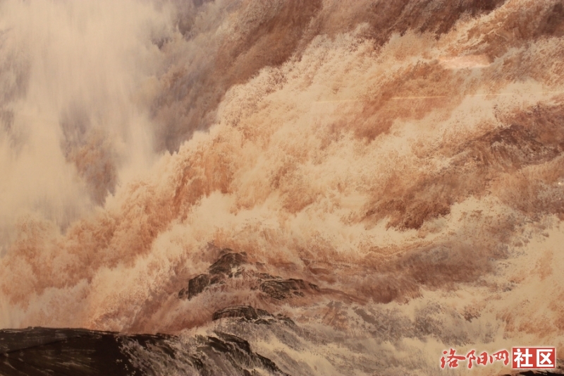 黄河之水天上来:中国美术馆徐惠君作品展随拍